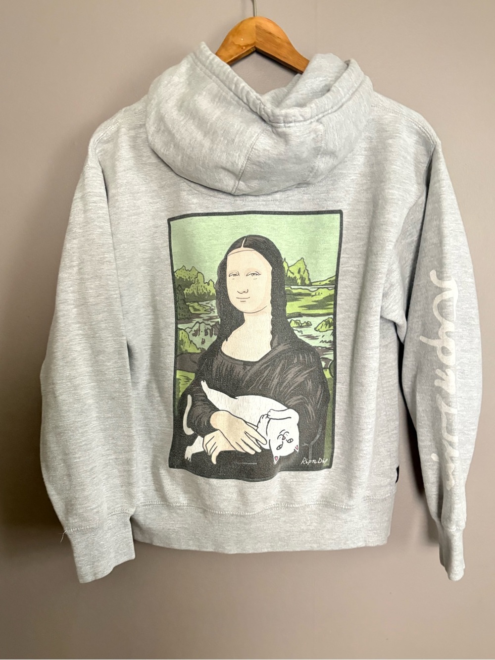 Ripndip Nermal Lisa Hoodie Size Small